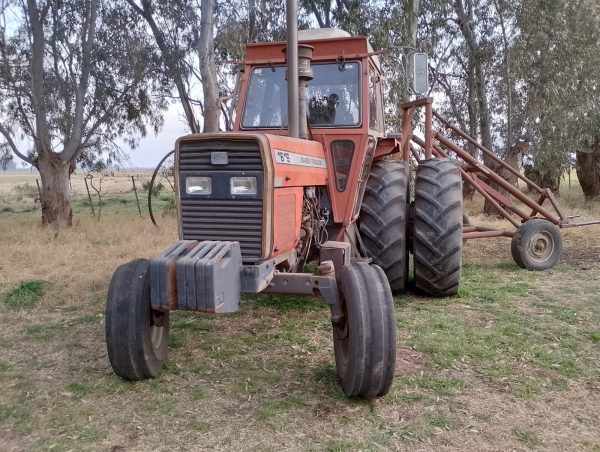 TRACTOR MASSEY FERGUSON 1615, TRACCION SIMPLE, DUALES 18.4X34