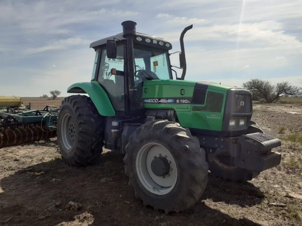 TRACTOR AGCO ALLIS 6,190DT, RODADO SIMPLE 24.5X32,CABINA, VIGIA, ORIGINAL 8200HS