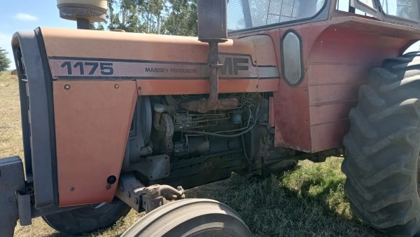 TRACTOR MASSEY FERGUSON 1175, MOTOR PERKINS, RODADO SIMPLE 18.4X34 - Image 4