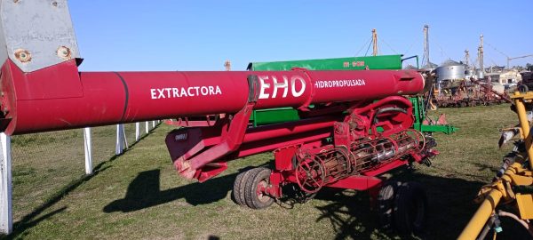 EXTRACTORA DE CEREAL OMBU EHO HIDRO, CON ROLOS BARREDORES Y AUTOTRANSPORTE, MUY BUENA - Image 6