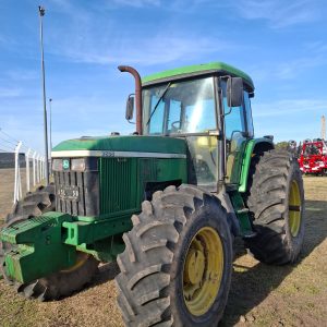 TRACTOR JOHN DEERE 7505 DT, RODADO SIMPLE 23.1X30, CABINA ORIGINAL, GOMAS MUY BUENAS