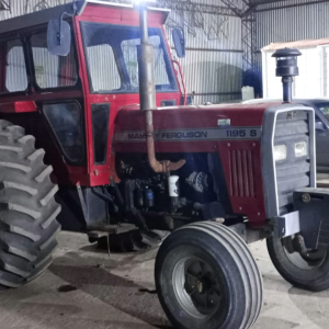 TRACTOR MASSEY FERGUSON 1195 S, RODADO SIMPLE 23.1X30, CABINA PUERTA DELANTERA, MUY ORIGINAL