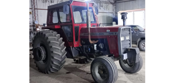 TRACTOR MASSEY FERGUSON 1195 S, RODADO SIMPLE 23.1X30, CABINA PUERTA DELANTERA, MUY ORIGINAL