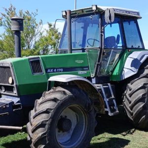 TRACTOR DEUTZ AX 4,170 DT, AA/CC y CALEFACCION, VIGIA , RODADO SIMPLE 24.5X32
